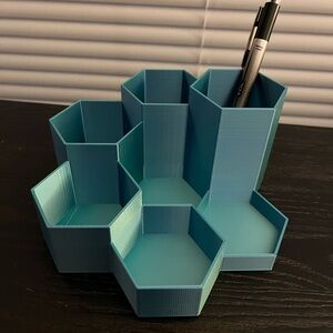 Hexagonal Desk Organizer